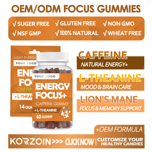 อาหารเสริมเพิ่มพลังงานสมุนไพร OEM สำหรับผู้ชาย วิตามินรวมชนิดกัมมี่ วิตามินบีรวม วิตามินบี 12 - Product Image 3