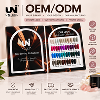 Vernis Gel Unigel Personnalisé OEM ODM en Gros, Collection Bijoux Jade pour Salons de Manucure, Prix Direct Usine, Gel UV Longue Durée