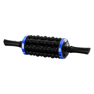 Rodillo de Masaje Corporal Completo Inalámbrico Automático de 28 W 360 °   Vibrador Masajeador con Música Corporal, Percusión, Recargable, Tipo Martillo - Product Image 1