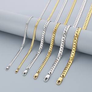 Collar <span class=keywords><strong>de</strong></span> Acero Inoxidable 316L que no Pierde Color, <span class=keywords><strong>Cadena</strong></span> Cubana NK <span class=keywords><strong>de</strong></span> Moda y Elegante, Joyería Casual <span class=keywords><strong>de</strong></span> <span class=keywords><strong>Cadena</strong></span> Estilo Hip-Hop - Product Image 1