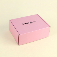 Boîte d'emballage rigide personnalisée en carton avec revêtement UV et gaufrage, bande de fermeture éclair, logo personnalisé pour l'emballage de chaussures et de produits de beauté
