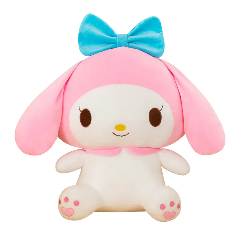 Wholesale customized kids soft stuffed animals peaches sanrio plush toys kuromi Cute melody plush pillow sanrio products