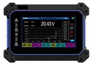 Oscilloscope portable Hantek TO1154C 4 canaux 150 MHz, fréquence d'échantillonnage 1 GSa/s, profondeur de mémoire 8 Mo, multimètre haute précision, garantie 1 an - Product Image 5