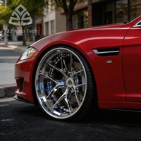 Jantes en alliage d'aluminium forgé 722auto Deep Concave 17/18/19/20/22/24 pouces chromées 5x100/5x114.3/5x115/5x120 PCD pour voitures