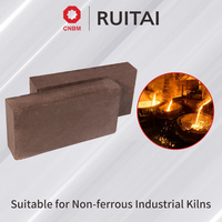 Brique de ciment alumineux Ruitai, fournie directement par l'usine, haute résistance, excellente performance à haute température, découpe et soudage possibles