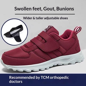 Chaussures absorbant les chocs, confortables et résistantes à l'usure, chaussures en cuir artificiel, chaussures de marche élargies, chaussures neutres, antidérapantes - Product Image 4