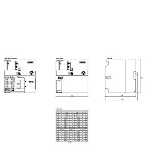 Pengontrol Baru Yang Dapat Diprogram Asli SIEMENS PLC 6ES7318-3FL01-0AB0