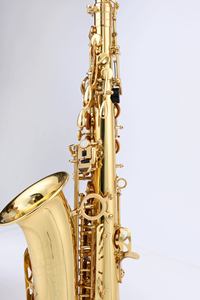 <span class=keywords><strong>Sassofono</strong></span> Contralto in Mi Bemolle a Singolo Tendicavo, con Finitura in Ottone Laccato e Superficie Dorata, Ideale per <span class=keywords><strong>Principianti</strong></span> ed Esami di Grado - Product Image 5