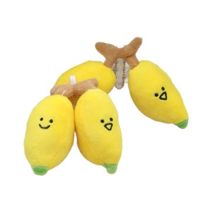 Jelycat Style Bitter Gourd Durian Scallion Radish Pitaya Pea Plush Keychain Garlic Vegetable Egg Pendant Plush <b>Toy</b> Stuffed Doll - Product Image 4