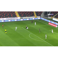 Affiche numérique imperméable à l'eau de 1600x900mm LED pour le tableau de bord de périmètre de stade de football IP65 évaluant les écrans publicitaires de TV 6500 nits