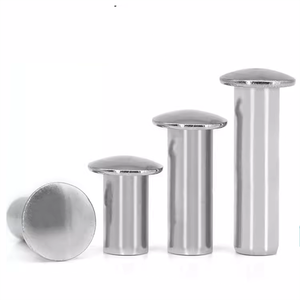 M3 M4 M5 M6 M8 aleación de aluminio sólido acero seta truss cabeza barco remache Inox Acero inoxidable remaches sólidos para automoción - Product Image 1