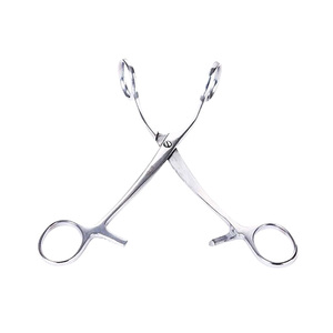 DeGao Pince à langue en acier inoxydable de 17 cm avec verrou de sécurité pour les premiers secours d'urgence, la RCP et les soins dentaires - Product Image 2
