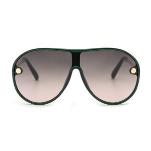 Kacamata Wanita VIFF HP20056 Deep Green <span class=keywords><strong>Pilot</strong></span> Retro Vintage Oversized Sunglasses 2024 - Product Image 1