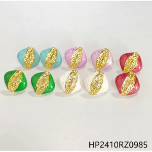 Gioielli Chic alla moda per le donne elegante Look quotidiano e orecchini pronti per la festa - Product Image 1