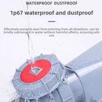 Prise industrielle 3, 4 ou 5 broches, étanche IP67, anti-poussière, 63A/125A, 220V, 380V, 415V, série Hefeng HFN