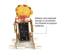 Nouveau Kit Robot en Bois DIY 2026 à Commande Vocale pour Enfants – Éducation Scientifique et Technologique de Pointe