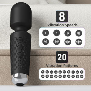 Großhandel Silikon Wiederaufladbarer IPX5 Wasserdichter Vibrator Erotikspielzeug mit 20 Frequenzen für Frauen Klitoris-Stimulation - Product Image 4