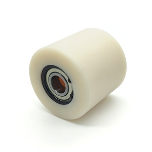 Rodillos de Transmisión Planos de Alta Capacidad de Carga, Suministro Directo de Fábrica, Rodamientos 6204ZZ, Poleas Recubiertas de Goma, 20*85*80mm - Product Image 3