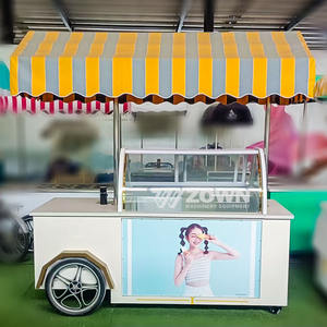 Kiosques mobiles Nouveaux chariots de fruits mobiles à vendre Kiosque de <span class=keywords><strong>location</strong></span> de nourriture et de vélos - Product Image 2