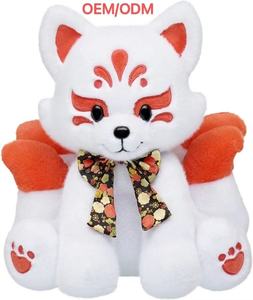 Fabricante OEM de Peluches de Zorro de Nueve Colas Personalizados, Muñeco de Peluche de Zorro con Relleno de Algodón PP para Regalos Promocionales - Product Image 1