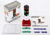 Kit de Circuitos de Semáforos, Juego de Experimentos Científicos Electrónicos DIY, Juguete Educativo STEM para Niños, Regalo