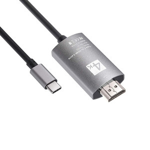 <span class=keywords><strong>Cable</strong></span> <span class=keywords><strong>HDMI</strong></span> de Ultra Alta Resolución 2M 4K 60HZ Tipo C para Teléfono <span class=keywords><strong>a</strong></span> <span class=keywords><strong>HDMI</strong></span> para MacBook, Surface Book, Galaxy S9, Note9, S8 - Product Image 3