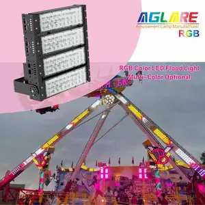 Aglare smd 200w luz para piscina, led com holofote para áreas externas 100w 200w 300w dmx led rgb