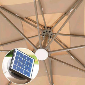 Prix direct usine – Nouveau parasol cantilever moderne étanche à LED solaire pour jardin, terrasse, salle de sport et repas en extérieur - Product Image 5
