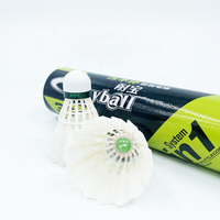 Volants de badminton droits et durables, de qualité générale, à prix abordable, pour l'extérieur, fabriqués en Chine, usine d'Anhui