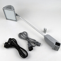 Lampe publicitaire pour affichage de bannière, lampe de stand d'exposition en aluminium à LED, support de toile de fond, température de couleur 3000-5700K