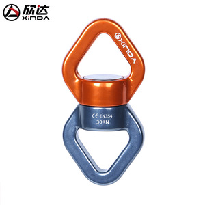 ข้อต่อหมุนสำหรับปีนเขา Xinda Climbing Swivel Connector 30Kn สำหรับเชือกใช้งานกลางแจ้ง - Product Image 2