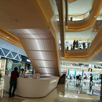Panneau de revêtement de façade en Aluminium, revêtement de mur extérieur, panneau décoratif de toit en Grain de bois