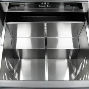 Réfrigérateur encastrable en acier inoxydable de 30 pouces, 452 L, avec machine à glaçons et distributeur d'eau, classe énergétique 1, idéal pour appartements et foyers - Product Image 6
