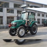 Tracteurs agricoles à roues compacts et mini-tracteurs de 50HP, 60HP, 70HP, 80HP, 90HP, 100HP – Modèles à succès pour l'agriculture