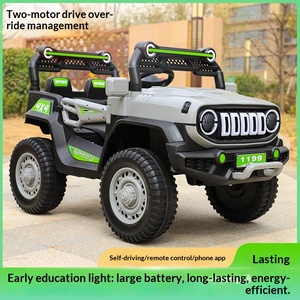 Nouvelle Voiture Électrique Tout-Terrain Télécommandée à Quatre Roues en Plastique pour Enfants, Modèle Garçons et Filles de 4 à 6 Ans, Convient aux Adultes - Product Image 4