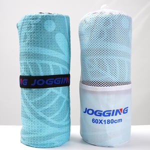 للبيع بالجملة مايكروفايبر امتصاص العرق سريع الجفاف سميك غير قابل للإنزلاق رياضي سباحة شاطئ نمط ميرباو مربع - Product Image 2