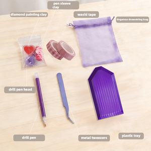 Kit <span class=keywords><strong>de</strong></span> Pintura <span class=keywords><strong>de</strong></span> Diamantes 5D DIY, Chica Anime con <span class=keywords><strong>Cabello</strong></span> Azul y Flores, Set Completo <span class=keywords><strong>de</strong></span> Mosaico <span class=keywords><strong>de</strong></span> Diamantes <span class=keywords><strong>de</strong></span> Agua <span class=keywords><strong>para</strong></span> Decoración del Hogar, Regalo Artístico <span class=keywords><strong>para</strong></span> Adultos - Product Image 5