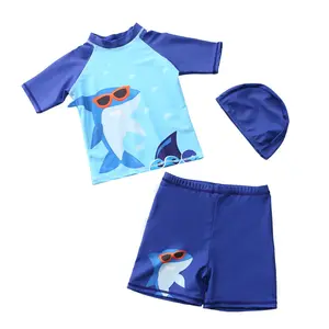 Swimwear Child Beachwear Boys Wholesale Rash Guard Swim Wear Swimsuit Kids