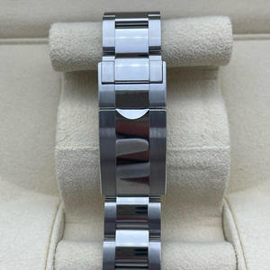 Montre chronographe de luxe style acier noir cadran de course mouvement automatique 40mm montre homme - Product Image 4