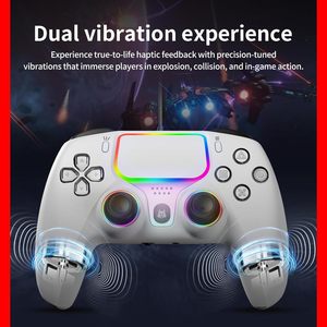 For Ps 5 <b>Wired</b> Gamepad Compatible with the P S4/PC/p5 Console Platform Gamepad Somatosensory Gaming Hall Trigger Joystick - Product Image 2