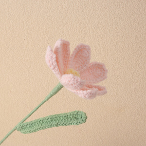 Bouquet de fleurs au crochet Kexiang, décoration de bureau en polyester, ornement de fleurs artificielles - Product Image 2