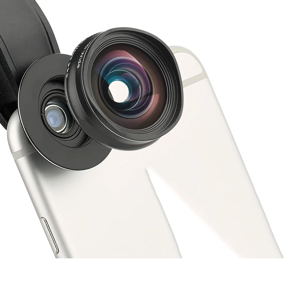 Kit d'objectif de caméra HD professionnelles 2 en 1, Clip universel 37mm pour téléphone portable, professionnel