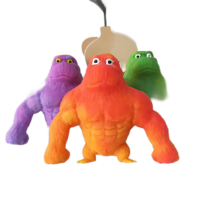Nouveau <span class=keywords><strong>jouet</strong></span> anti-stress transfrontalier Knead Lok Gorilla <span class=keywords><strong>King</strong></span> Total Giant Sand Gorilla Fidget Toy - Product Image 1