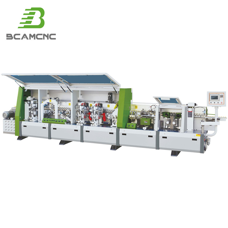 Автоматический кромкооблицовочный станок для деревянной мебели кухонного шкафа автоматический ПВХ