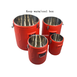 Thiết lập của 5 thép không gỉ cách điện Kim Loại xô thực phẩm ấm hơn và mát Thùng nhiệt-cách nhiệt thực phẩm lưu trữ & <span class=keywords><strong>container</strong></span> - Product Image 3