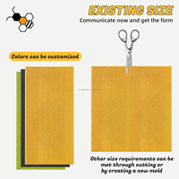 Feuilles de fondation en plastique standard universelles pour ruches, fondations pour ruches Langstroth, britanniques et Dadant pour cadres de ruches en bois
