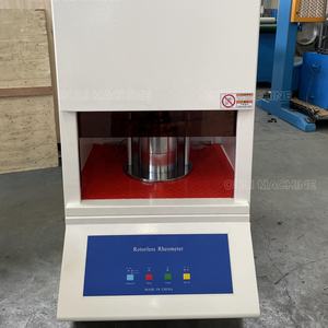 Reómetro de troquel de prueba de materia prima de caucho sin rotor con análisis por computadora muestra maquinaria de reómetro de probador - Product Image 2