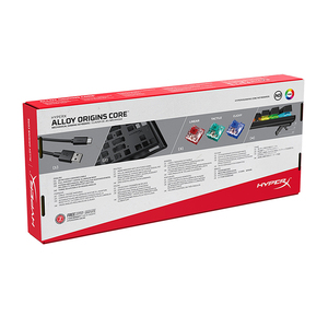 Hyperx hợp kim nguồn gốc Core Tenkeyless cơ khí chơi game Bàn phím phần mềm điều khiển ánh sáng nhỏ gọn Yếu tố hình thức <span class=keywords><strong>RGB</strong></span> LED Backlit - Product Image 6