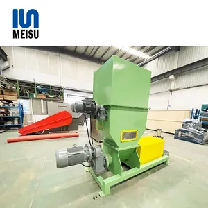 Linha de máquinas de prensagem a quente EPS para resíduos de espuma EPS Máquina de derretimento de espuma da marca MEISU