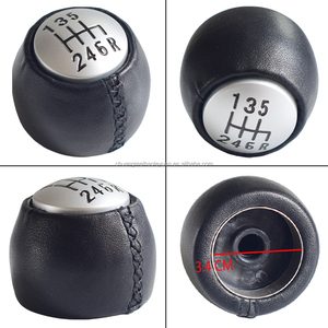 <span class=keywords><strong>Alfa</strong></span> <span class=keywords><strong>Romeo</strong></span> <span class=keywords><strong>GT</strong></span> 147 166 Car Styling Levier de changement de vitesse manuel HandBall Leather Material 6 Speed Fit Car Accessories - Product Image 4